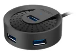 Разветвитель USB 3.0 A4Tech HUB-30 4порт. черный