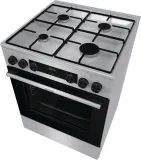 Плита Комбинированная Gorenje GKS6C70XJ нержавеющая сталь (без крышки) реш.сталь