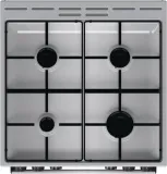 Плита Комбинированная Gorenje GKS6C70XJ нержавеющая сталь (без крышки) реш.сталь