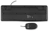 Клавиатура + мышь Оклик S650 клав:черный мышь:черный USB Multimedia (1875246)