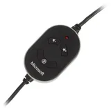 Наушники с микрофоном Microsoft LX-3000 Wired USB Black (аналог JUG-00015) черный/серебристый 1.8м мониторные оголовье (JUG-00014)