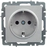 Розетка силов. IEK Brite РС11-1-0-БрА BR-R11-16-K47 одинар. скрыт. зазем. IP20 алюминий (упак.:1шт)
