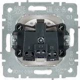 Розетка силов. IEK Brite РС11-1-0-БрБ BR-R11-16-K01 одинар. скрыт. зазем. IP20 белый (упак.:1шт)