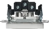 Розетка силов. IEK Brite РС11-1-0-БрБ BR-R11-16-K01 одинар. скрыт. зазем. IP20 белый (упак.:1шт)
