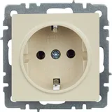 Розетка силов. IEK Brite РС11-1-0-БрКр BR-R11-16-K10 одинар. скрыт. зазем. IP20 бежевый (упак.:1шт)