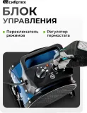 Тепловая пушка электрическая Сибртех K3 3000Вт синий/черный
