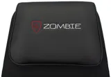 Кресло игровое Zombie ONE черный с подголов. крестов. металл