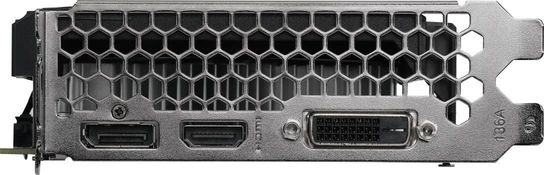 Видеокарта Palit PCI-E 4.0 PA-RTX3050 STORMX NVIDIA GeForce RTX 3050 8Gb 128bit GDDR6 1552/14000 DVIx1 HDMIx1 DPx1 HDCP Ret