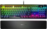 Клавиатура Steelseries Apex Pro механическая черный USB for gamer LED (подставка для запястий) (64626)