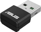 Адаптер ASUS USB-AX55 NANO // WI-FI 802.11ax/ac/a/g/n, 400 + 867 Mbps USB 3.0 Adapter + 2 antenna ; 90IG06X0-MO0B00