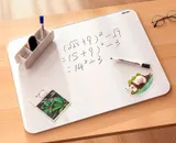 Доска магнитно-маркерная Deli 50026 лак серебристый 60x90см пластик/металл