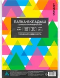 Папка-вкладыш Бюрократ Стандарт -013TBT тисненые А4+ 25мкм (упак.:100шт)