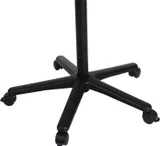 Флипчарт Deli EV130 лак 75x106.7см на роликах белый/черный