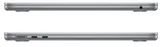 Ноутбук Apple MacBook Air A2681 M2 8 core 8Gb SSD256Gb/8 core GPU 13.6" IPS (2560x1664) Mac OS grey space WiFi BT Cam (MLXW3LL/A)
