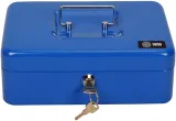 Ящик для денег без номинала Cactus CS-CB-003BL 90x250x180 синий сталь 1.367кг