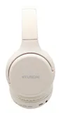 Гарнитура накладные Hyundai H-HP101 белый беспроводные bluetooth оголовье
