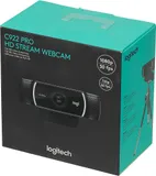 Камера Web Logitech Pro Stream C922 черный 3Mpix (1920x1080) USB2.0 с микрофоном (960-001089)