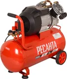 Компрессор поршневой Ресанта КП-50/400М масляный 400л/мин 50л 2500Вт красный/черный