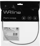 Патч-корд WRline WR-PC-RJ45-UTP-5E-0.5-GY UTP RJ-45 вил.-вилка RJ-45 кат.5E 0.5м серый LSZH