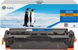 Картридж Cartridge G&G 410 для HP CLJ M452DW/M452DN/M452NW/M477FDW/477DN/M477NW, с чипом (2300), голубой (аналог CF411A)