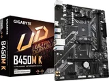 GIGABYTE B450M K, AM4, B450, 2*DDR4, HDMI,  4 SATA 6 Гб/с, M2, Audio, Gb LAN, USB 3.2, USB 2.0, mATX