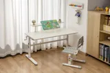 Стол детский Cactus CS-KD01-LBL столешница МДФ голубой 100x80x60см
