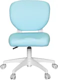 Кресло детское Cactus CS-CHR-3594BL голубой крестов. пластик белый