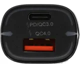 Автомобильное зар./устр. Wiiix UCC-7-2-08 3A+2A (PD+QC) USB-C/USB-A универсальное черный