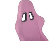 Кресло игровое Zombie Neo розовый эко.кожа крестов. пластик пластик белый