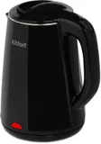 Чайник электрический Kitfort КТ-6160 1.8л. 2200Вт черный корпус: металл/пластик