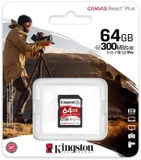 Флеш карта SDXC 64GB Kingston SDR2/64GB Canvas React Plus w/o adapter