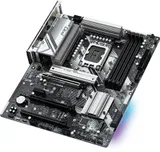 Материнская плата ASROCK B760 PRO RS, LGA1700, B760, 4*DDR5, HDMI+DP, 4xSATA3 6.0 (RAID), M.2 Socket, 4xUSB 3.2, 2xUSB2.0, Type-C, ATX; 90-MXBKS0-A0UAYZ
