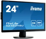 Монитор Iiyama 23.8" ProLite X2483HSU-B5 черный VA LED 16:9 HDMI M/M матовая 250cd 178гр/178гр 1920x1080 75Hz DP FHD USB 3.9кг