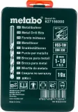 Набор сверл Metabo 627156000 по металлу (19пред.) для дрелей