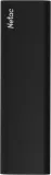 SSD накопитель Netac Z SLIM Black 500GB USB 3.2 Gen 2 Type-C External SSD, R/W up to 550MB/480MB/s,with USB-C to USB-A cable and USB-A to USB-C adapter 3Y wty