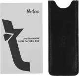 SSD накопитель Netac Z SLIM Black 250GB USB 3.2 Gen 2 Type-C External SSD, R/W up to 550MB/480MB/s,with USB-C to USB-A cable and USB-A to USB-C adapter 3Y wty