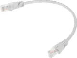 Патч-корд Buro UTP 4 пары cat.5E CCA molded 0.25м серый RJ-45 (m)-RJ-45 (m)
