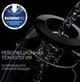Чайник электрический Polaris PWK 1712CGLD WIFI IQ Home 1.5л. 2150Вт черный корпус: стекло/пластик (PWK 1712CGLD)