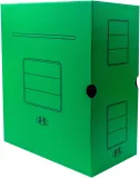 Короб архивный Silwerhof микрогофрокартон корешок 150мм зеленый (упак.:3шт)