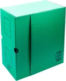 Короб архивный Silwerhof микрогофрокартон корешок 150мм зеленый (упак.:3шт)