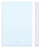 Блокнот Deli EN140LBLUE A5 210х143мм искусст. кожа 96л (EN140LBLUE)