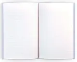 Блокнот Deli EN140LBLUE A5 210х143мм искусст. кожа 96л линейка мягкая обложка голубой