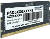 Память DDR5 16GB 5600MHz Patriot PSD516G560081S Signature RTL PC5-44800 CL46 SO-DIMM 262-pin 1.1В single rank Ret