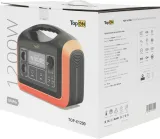 Электростанция портативная TopON TOP-X1200 310000mAh 10A QC3.0/PD3.0 4xUSB черный/оранжевый (103258)