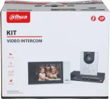 Комплект домофона Dahua DHI-KTP01L(S) черный