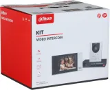 Комплект домофона Dahua DHI-KTP01L(S) черный