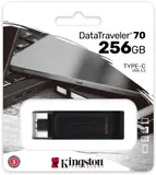 Флеш Диск Kingston 256Gb DataTraveler 70 Type-C DT70/256GB USB3.2 черный