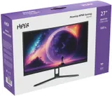 Монитор Hiper 27" Gaming SB2704 черный VA LED 5ms 16:9 HDMI M/M матовая 4000:1 300cd 178гр/178гр 2560x1440 165Hz FreeSync DP 2K 4.67кг