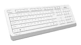 Клавиатура + мышь A4Tech Fstyler FG1010S клав:белый/серый мышь:белый/серый USB беспроводная Multimedia (FG1010S WHITE)
