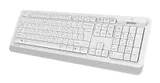 Клавиатура + мышь A4Tech Fstyler FG1010S клав:белый/серый мышь:белый/серый USB беспроводная Multimedia (FG1010S WHITE)